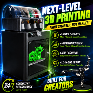 Imprimante 3D Bamboo Lab P1S Combo, impression multicolore 16 couleurs, compatible FDM haute température, livraison rapide, auto-calibrage - Product Image 6