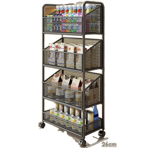 Présentoir <span class=keywords><strong>de</strong></span> supermarché Snack & Beverage Food Étagère en métal mobile multicouche Internet Celebrated Support <span class=keywords><strong>de</strong></span> <span class=keywords><strong>stockage</strong></span> pratique - Product Image 5