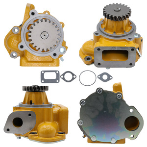Bomba de agua para Komatsu PC400-8 PC450-8 6D125E-5 6251-61-1102, pieza de repuesto amarilla para maquinaria de construcción - Product Image 5