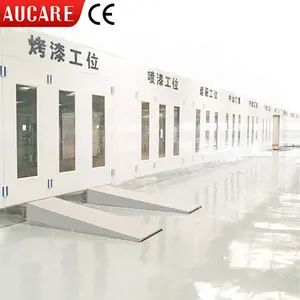 Manufacturer Auto Repairs Painting Line for Sheet Metal Painting Coating Line Spray Booth Prep Station
