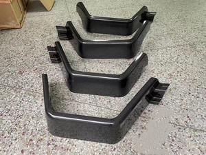 Nouveau Kit de carrosserie de sourcil de roue en fibre de carbone de style <span class=keywords><strong>4X4</strong></span> pour Mercedes-Benz Classe G W463 G63 <span class=keywords><strong>AMG</strong></span> G65 <span class=keywords><strong>G500</strong></span> amélioré pour G63 <span class=keywords><strong>AMG</strong></span> - Product Image 6