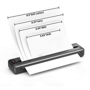 Impresoras portátiles Phomemo, impresoras térmicas <span class=keywords><strong>de</strong></span> dientes azules, impresoras <span class=keywords><strong>de</strong></span> tamaño A4, máquina <span class=keywords><strong>de</strong></span> impresión A4 para el hogar/oficina/negocios/tatuaje - Product Image 5