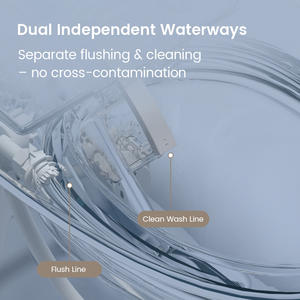 <span class=keywords><strong>Toilette</strong></span> allongée intelligente <span class=keywords><strong>avec</strong></span> télécommande et fonction de chasse automatique - Product Image 4