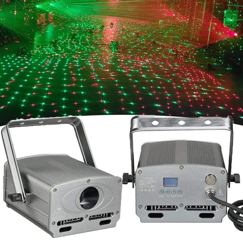 AOPU Personalized Golden Supplier 2W IP65 Laser Light Project Outdoor Star Show Equipment