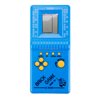 Console de jeu portable classique blocs russes jeu rétro Puzzle brique construction Portable Console de jeu boîte cadeau drôle