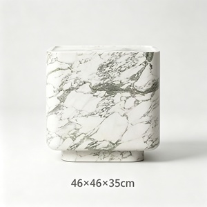 Living Room Decorative <b>square</b> <b>Side</b> <b>Table</b> Sassanian Mid-century Design Italian Arabian Marble - Product Image 1