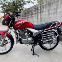 Motocyclette à essence d'occasion Haojue Dishuang HJ125-8R 150cc CDI 61-80 km/h Vitesse maximale Originale Authentique 90% Neuve