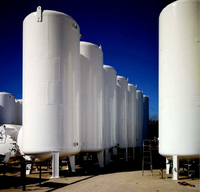 Proveedores de tanques de oxígeno líquido 15m3 Equipo de almacenamiento criogénico grande Fabricante de O2 cilindro de tanque de GLP