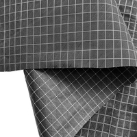 Tissu à carreaux de qualité supérieure pour auvent, tissu imperméable, échantillon gratuit, tissu Oxford 100 % nylon pour sac à dos