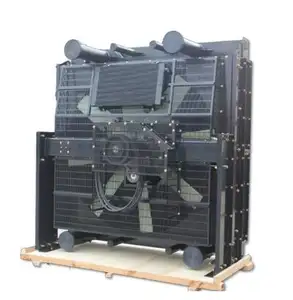 Radiator generator pertukaran panas tembaga aluminium desain kustom