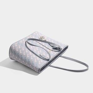 Borsa in PU Rosa <span class=keywords><strong>o</strong></span> Grigia di Grande Capacità per Donna, <span class=keywords><strong>Classica</strong></span> Borsa a Mano per lo Shopping, Vendita all'Ingrosso - Product Image 4