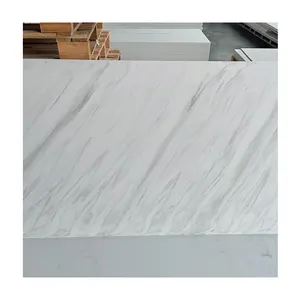 2024 New Marble-like Cut-to-size Kitchen Countertop Artificial Stone Acrylic Solid Surface Sheets Marble Texture Solid Surface