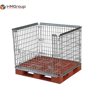<span class=keywords><strong>Pallet</strong></span> in rete metallica pieghevole HM, durevole e impilabile, dimensioni conformi agli standard australiani - Product Image 2