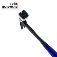 Marteau à griffes tout acier avec manche tout acier Noir Miroir Tête HRC Surface Plastique Matériau Titane marteau