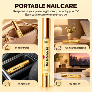 Nourishes Dry Cuticles Improve Brittle <b>Nails</b> Rough <b>Nail</b> Surround Deep Moisturizer Daily <b>Nail</b> Care Vanilla <b>Nail</b> Cuticle Oil Pen - Product Image 3