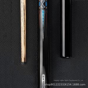 Nouvelle Queue de Billard Haut de Gamme en Frêne Noir <span class=keywords><strong>Chinois</strong></span>, Modèle d'Entrée de Gamme à Tête Fine, 8-9 Pouces, Monobloc, Vente en Gros, Queue Personnalisable - Product Image 3