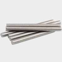 JR Brand ASTM A193 A194 Stainless Steel/Carbon Steel 4.8/8.8/10.9/12.9 Grade Metric Studs 3/8" 5/8" Threaded Rod Yellow Zinc