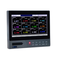 MPR5000SE Registrador de Temperatura Digital Industrial sin Papel de 7'' con Pantalla Táctil y 12 Canales, Registrador de Datos de Presión RS485/Ethernet OEM