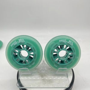 Roues de patins à roulettes de hockey SHR 90 mm, intérieur/extérieur, 76A, haute résilience, pour slalom, pour patins à roulettes de hockey en ligne - Product Image 5