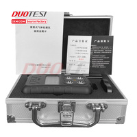 Détecteur de gaz portable 4-en-1 DUOTESI, détection et alarme haute précision d'O2/CO/H2S/CH4, pour navires/industrie/laboratoire
