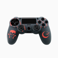 Étui de protection pour manette de jeu anti-poussière et antidérapant pour PS4, coque en silicone pour manette PS4, coque de protection pour PS4