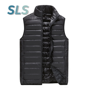 Gilet Imbottito Casual OEM Traspirante Impermeabile Antivento Unisex Senza Maniche <span class=keywords><strong>Trapuntato</strong></span> Invernale con Chiusura a Cerniera - Product Image 2