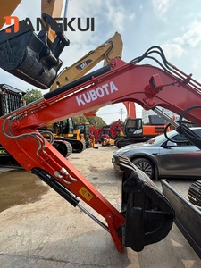 Excavadora KX057 Usada, Original de Japón, con Certificación EPA y CE, Mini Excavadora KX057-4 - Product Image 5