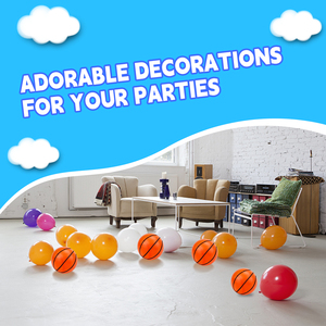 <span class=keywords><strong>2025</strong></span> Sang Trọng Tùy Chỉnh Chất Lượng Cao Trẻ Em Của Đồ Chơi Ngoài Trời Kích Thước Mini Bán Buôn 12 Gói Nhỏ Cao Su Bóng Rổ Cho Trẻ Em - Product Image 6