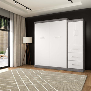 Directo de fábrica Almacenamiento moderno Personalizado Queen <span class=keywords><strong>King</strong></span> Twin <span class=keywords><strong>Size</strong></span> Muebles de dormitorio <span class=keywords><strong>Cama</strong></span> Murphy <span class=keywords><strong>Cama</strong></span> de pared plegable - Product Image 6