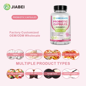 Capsule probiotiche per adulti personalizzate dalla fabbrica di Jiabei integratori alimentari per aiutare a mantenere un sistema digestivo sano - Product Image 5