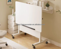 Table d'appoint relevable Gracecoaster pour canapé, table de chevet mobile et réglable, bureau pliant pour ordinateur, table d'étude, table de lit, pour la maison et le salon, avec roulettes