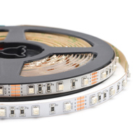 Lampu Strip LED RGB SMD3528 Warna-warni DC24V Lampu Strip LED Fleksibel Lampu Strip LED RGB