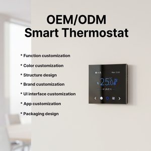 Thermostat intelligent Wi-Fi <span class=keywords><strong>pour</strong></span> climatisation, économie d'énergie, contrôleur de température <span class=keywords><strong>pour</strong></span> ventilo-convecteur, programmable, contrôle à distance par application, <span class=keywords><strong>pour</strong></span> hôtel et chambre froide - Product Image 5