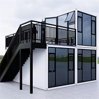 IRIS 20/40ft Ristorante Container di Lusso Espandibile, Chiosco Commerciale Modulare Prefabbricato Pieghevole Moderno, 1 Anno di Garanzia