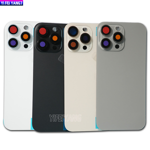 <span class=keywords><strong>Cover</strong></span> in vetro per <span class=keywords><strong>iPhone</strong></span> 16P Max 16pro sostituzione alloggiamento posteriore <span class=keywords><strong>con</strong></span> Design Bar - Product Image 1