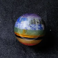 Bola de cristal k9 para masaje de golf y yoga, bola de cristal k9 con cristales de piedras de bajo precio
