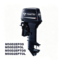 Moteur hors-bord Tohatsu M50D2 M40D2 50HP 40HP 2 temps multicylindre refroidi par eau pour bateau et navire