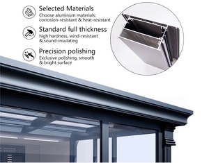 Casa Móvil <span class=keywords><strong>de</strong></span> Aluminio Resistente, Impermeable, Resistente al Viento y a la Corrosión para Patio, Playa, Resort o Zona Turística - Product Image 5