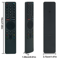 جهاز تحكم عن بعد لاسلكي عالمي HUAYU MI-VER.4 XMRM-010 لتلفزيون شاومي الذكي وجهاز Mi Box وعصا Mi