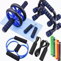Juego de Ruedas para Abdominales, Kit de 12 Piezas, Modelo 001, Ligero, 1.35 kg