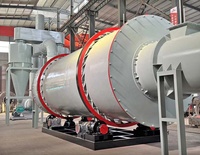 Séchoir rotatif à sciure de bois à séchage indirect 3-5tons pour sécher la sciure de bois