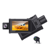 Android 4g Dashcam Android 8.1 2 + système 32g a Wifi Gps prise en charge 4g moniteur à distance double objectif adapté Cmsv6 pour le suivi des véhicules