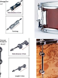 Accessoires pour batterie : <span class=keywords><strong>Caisse</strong></span> <span class=keywords><strong>claire</strong></span>, grosse <span class=keywords><strong>caisse</strong></span>, tom <span class=keywords><strong>de</strong></span> sol, bras <span class=keywords><strong>de</strong></span> batterie jazz, pince <span class=keywords><strong>de</strong></span> batterie, crochet <span class=keywords><strong>de</strong></span> batterie, en métal, fabriqué en Chine - Product Image 3