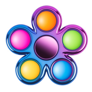 Fidget <span class=keywords><strong>Spinner</strong></span> <span class=keywords><strong>Bubble</strong></span> Popper 2 en 1, jouet sensoriel Pop Push, <span class=keywords><strong>spinner</strong></span> manuel, anti-stress, en plastique, cadeau pour enfants et adultes - Product Image 5