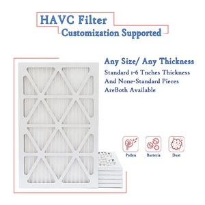 Filtre à air plissé en fibres synthétiques personnalisé 16x25x1 MERV 6 8 13 pour climatiseur, fournaise et système HVAC, neuf - Product Image 6