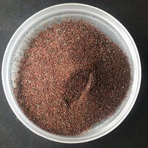 Fabrikpreis Grober Granat-Karbid Siliziumkarbid Zirkonoxid-Schleifmittel 20-40 Mesh Körnung für Sandstrahlen Schleifen Schneiden - Product Image 6