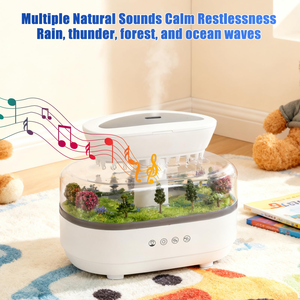 Intelligent <b>Ultrasonic</b> Raindrop Aromatherapy <b>Diffuser</b> with Fragrance Spray Air Humidifier Essential Oil Aromatherapy - Product Image 3