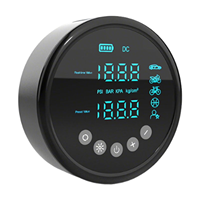 Portable Wireless Electric Air Compressor ABS Material Mini Car Tires Pump Digital Gauge Lighting Function USB Charging 150PSI