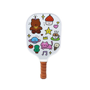 Chifory Sports Logo personnalisé Pagaie de pickleball de 16mm d'épaisseur en fibre de carbone pressée à froid avec approbation USAPA pour les débutants - Product Image 3