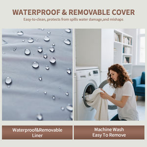 Fabrika özel ortopedik Boucle köpek yatakları Fiber bellek köpük su geçirmez büyük köpek <span class=keywords><strong>Pet</strong></span> yatak - Product Image 5